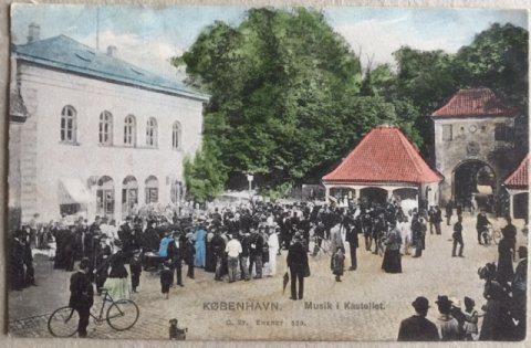 Musik i kastellet Kbh. 1905