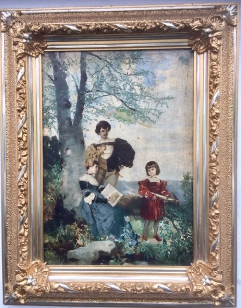 Otto Seitz, Par romantiske malerier
