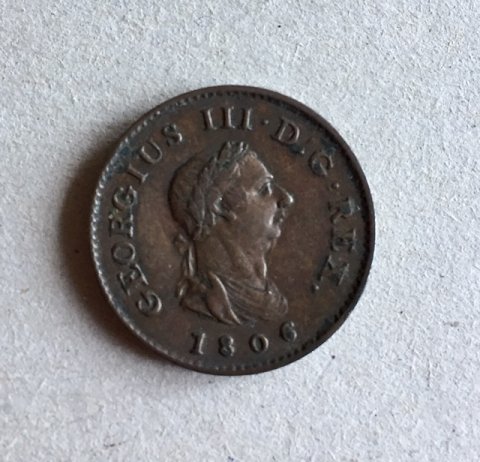 England 1 Farthing 1806