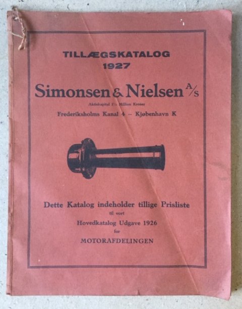 Simonsen og Nielsen, 1927