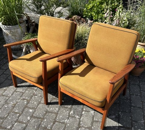 Par teak l�nestole