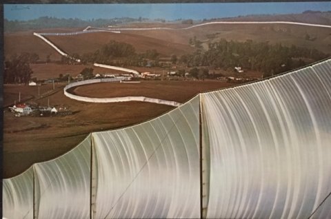 Christo poster, signeret