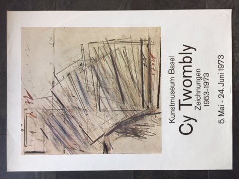 Cy Twombly plakat