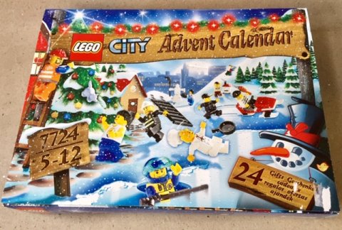 Lego julekalender.  7724