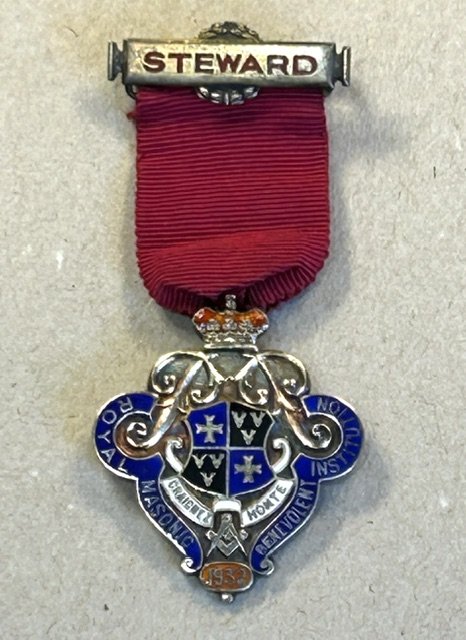Frimurer vedh�ng, Steward