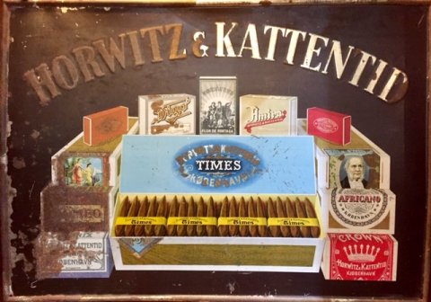 Horwitz & Kattentid blikskilt