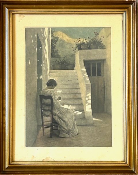 Peter Ilsted Mezzotinte