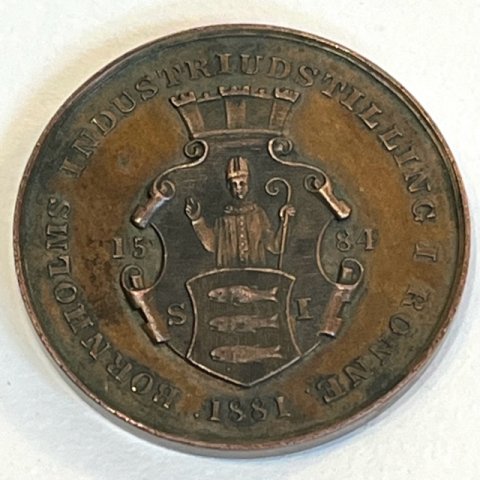 Rnne industri udstilling1881 medalje