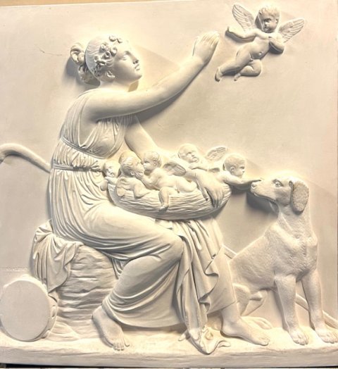 Gips relief Thorvaldsen
