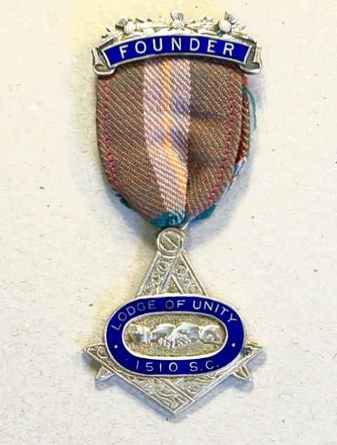 Frimurer vedh�ng, Founder