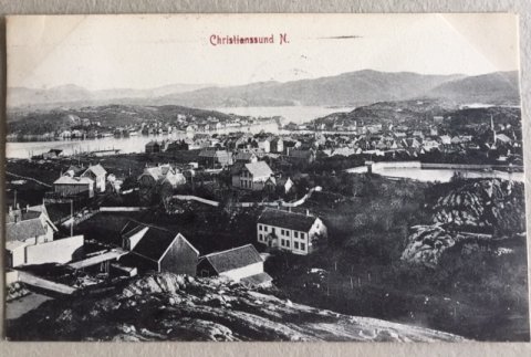 Christianssund Norge 1907