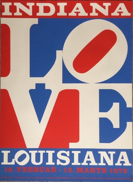 Robert Indiana plakat 1972