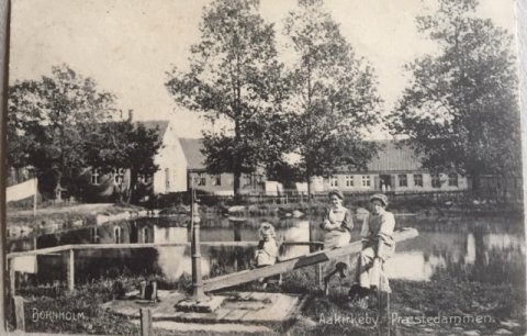 Aakirkeby Prstedammen 1917