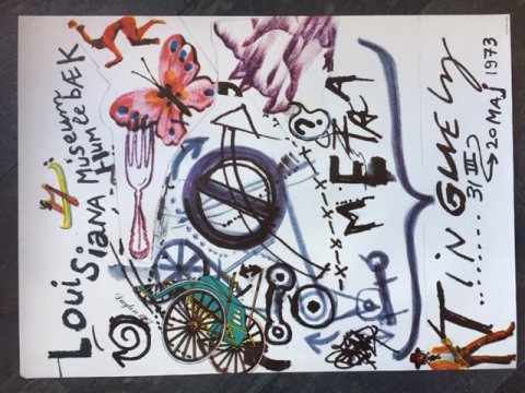 Jean Tinguely  plakat