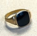 Signetring med Onyx