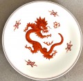 Meissen Red Dragon fad