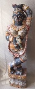 Indisk tempelfigur