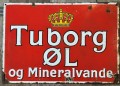 Tuborg emaljeskilt