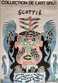 Scottie, Collection de l'art brut. Plakat