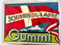 Schinning & arve Gummi skilt