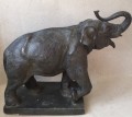 Terracotta Elefant figur