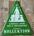 Vare og industrilotteri emaljeskilt