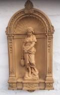 Terracotta relief