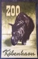 ZOO plakat med næsehorn