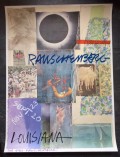 Robert Rauschenberg, signeret plakat