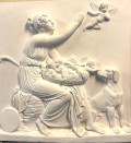 Gips relief Thorvaldsen