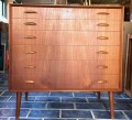 Bornholmsk teak kommode